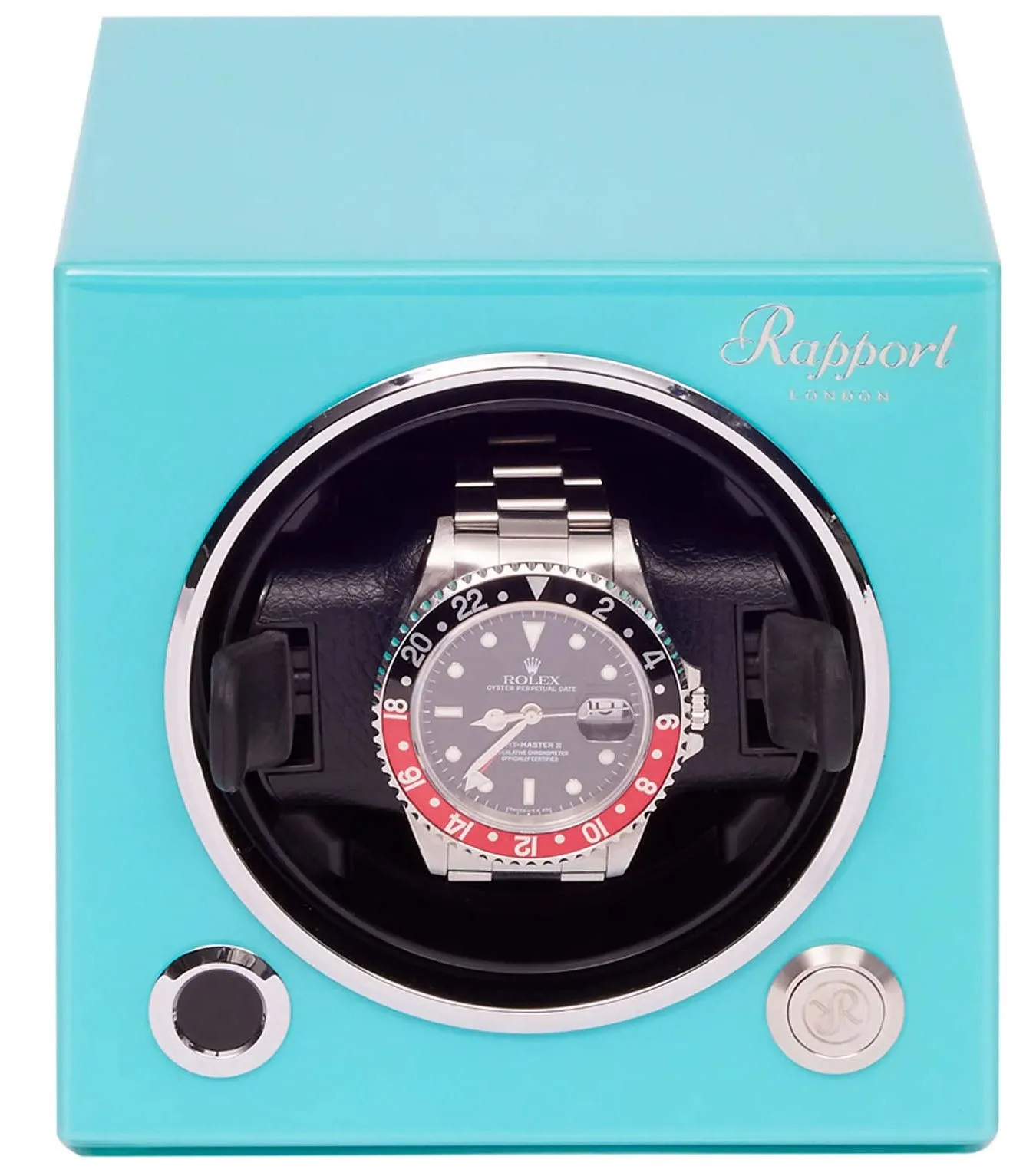 Rapport Watch Winder Evo Single Aquamarine Blue Limited Edition sold by Jura Watches product image thumbnail 5
