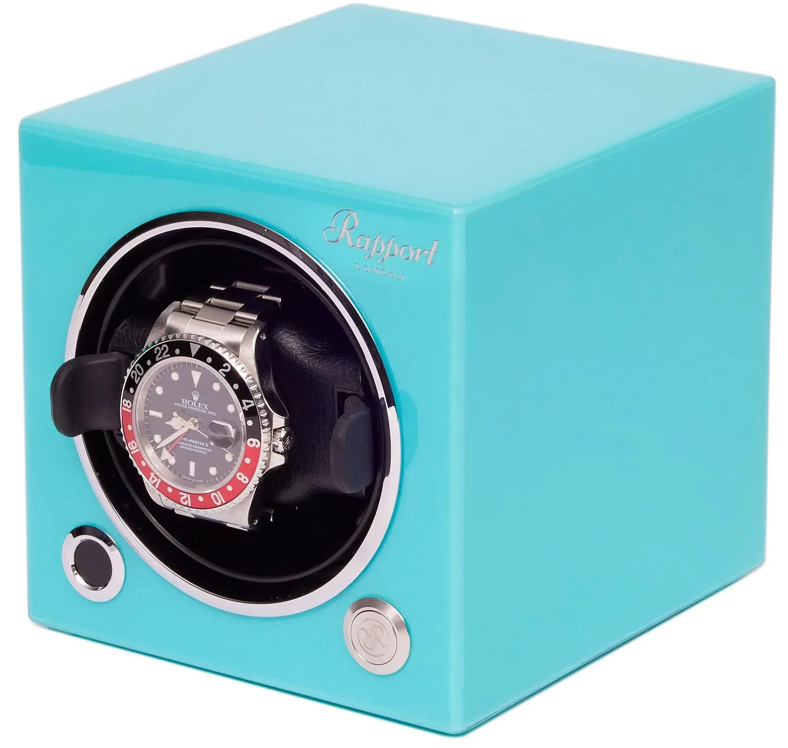 Rapport Watch Winder Evo Single Aquamarine Blue Limited Edition sold by Jura Watches