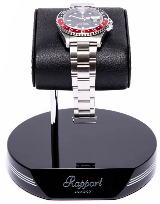 Rapport Watch Stand Formula Black Silver made by Jura Watches
