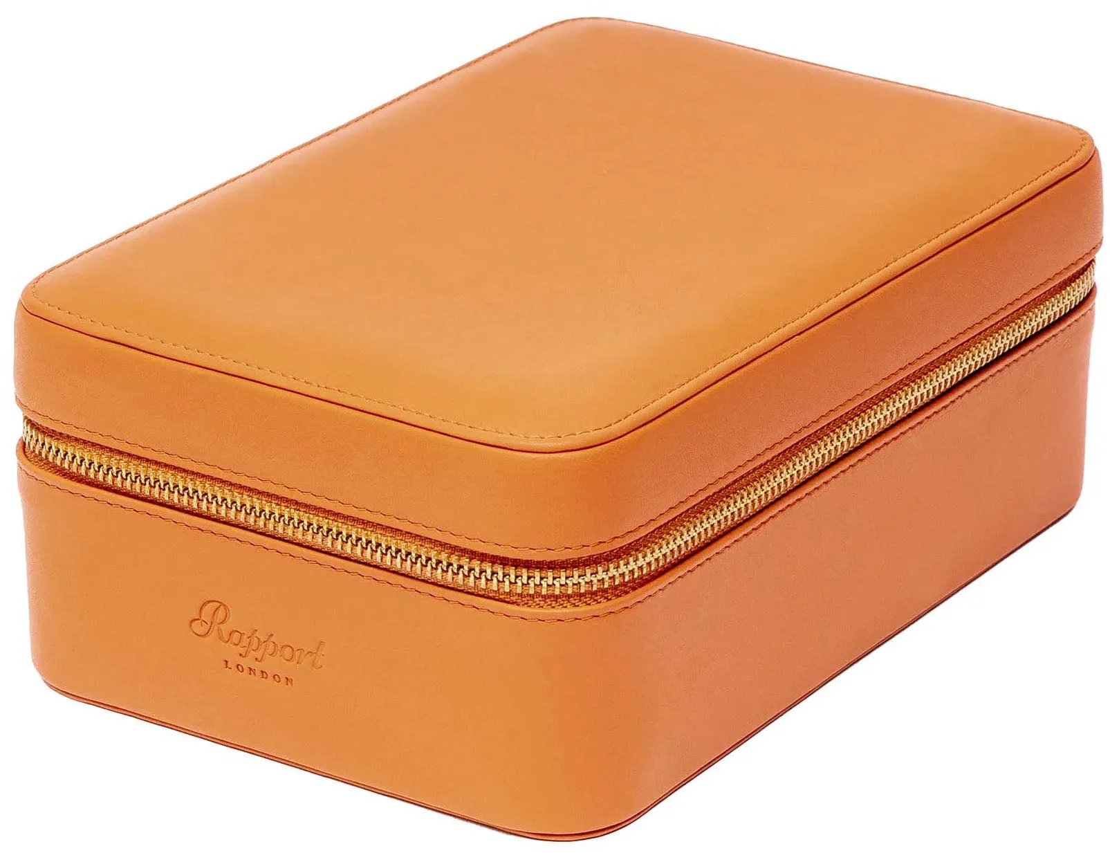 Rapport Watch Case Hyde Park 4 Tan Zip sold by Jura Watches product image thumbnail 4