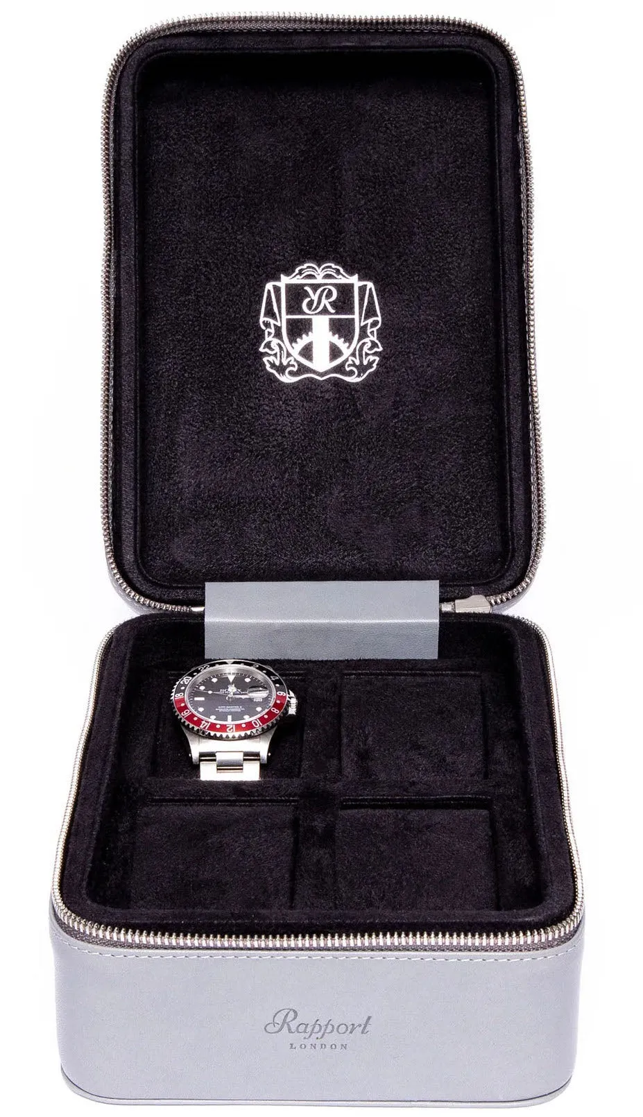 Rapport Watch Case Hyde Park 4 Grey Zip sold by Jura Watches