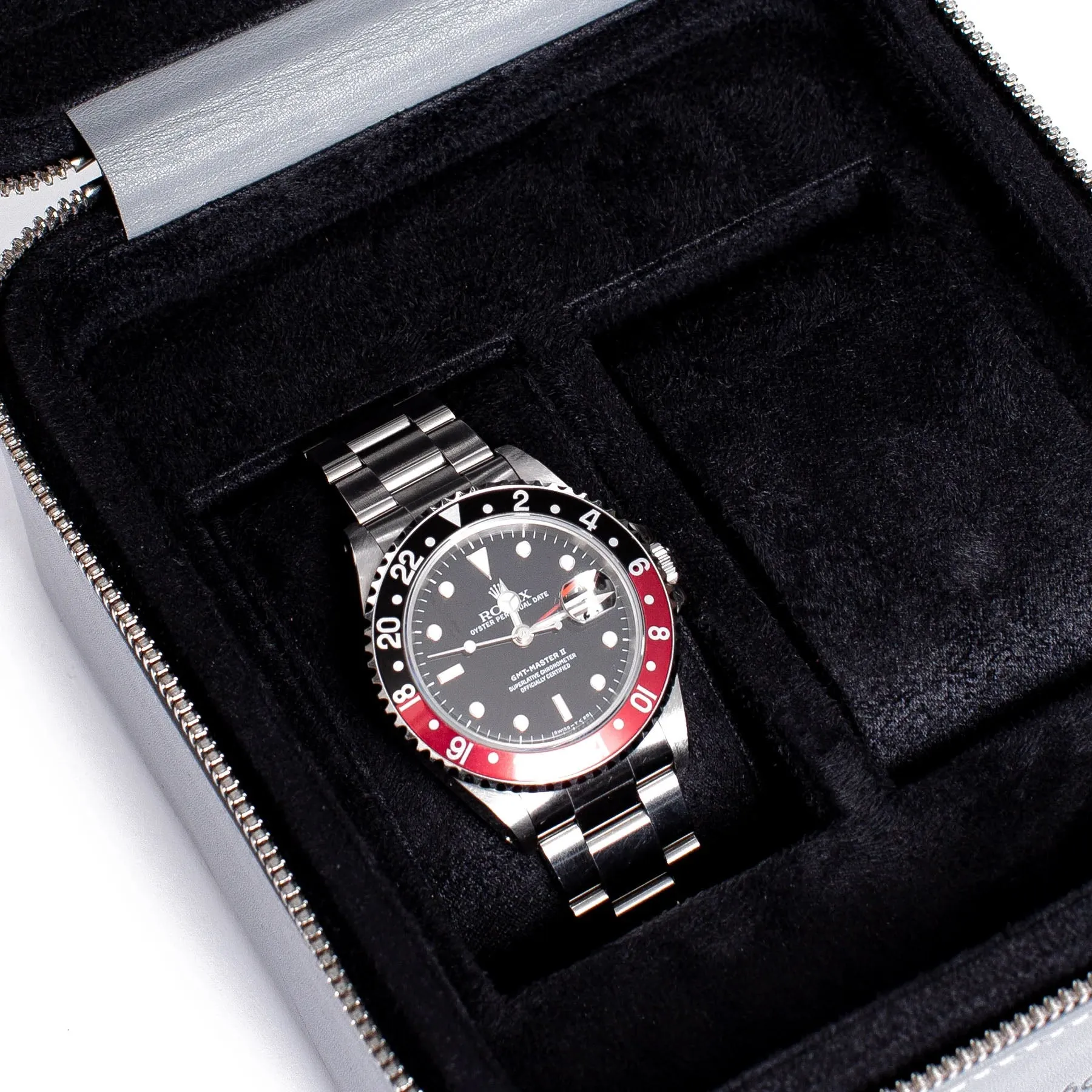 Rapport Watch Case Hyde Park 2 Grey Zip sold by Jura Watches product image thumbnail 2