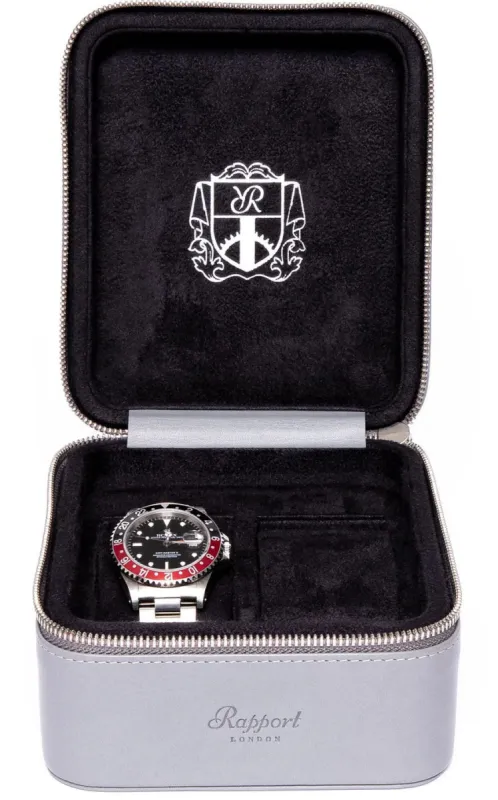 Rapport Watch Case Hyde Park 2 Grey Zip sold by Jura Watches