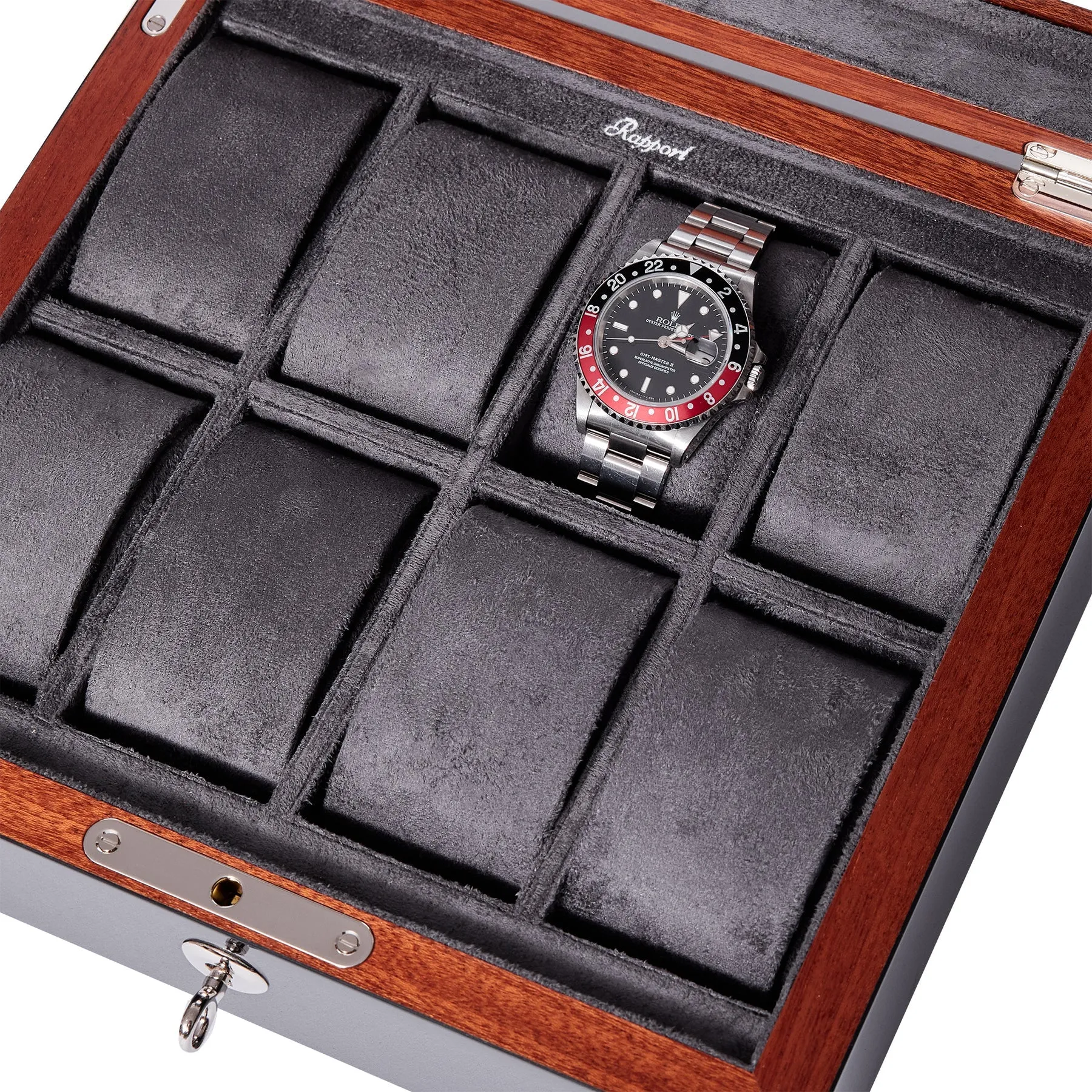 Rapport Watch Box Optic 8 Black sold by Jura Watches product image thumbnail 5