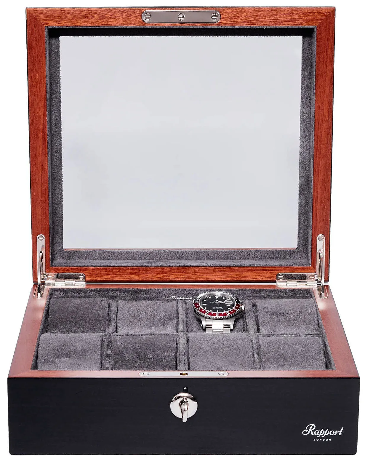 Rapport Watch Box Optic 8 Black sold by Jura Watches