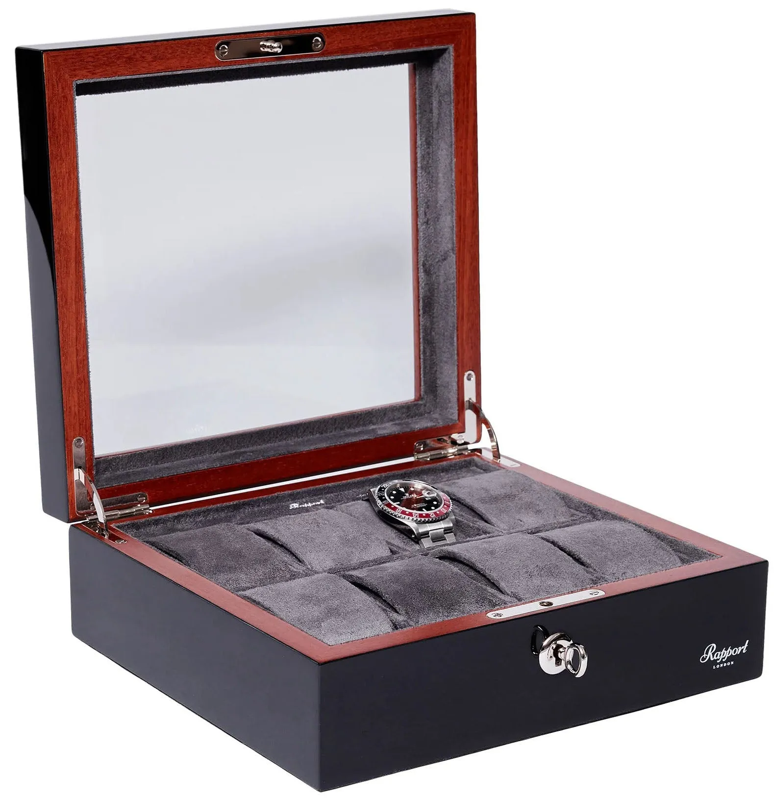Rapport Watch Box Optic 8 Black sold by Jura Watches product image thumbnail 4