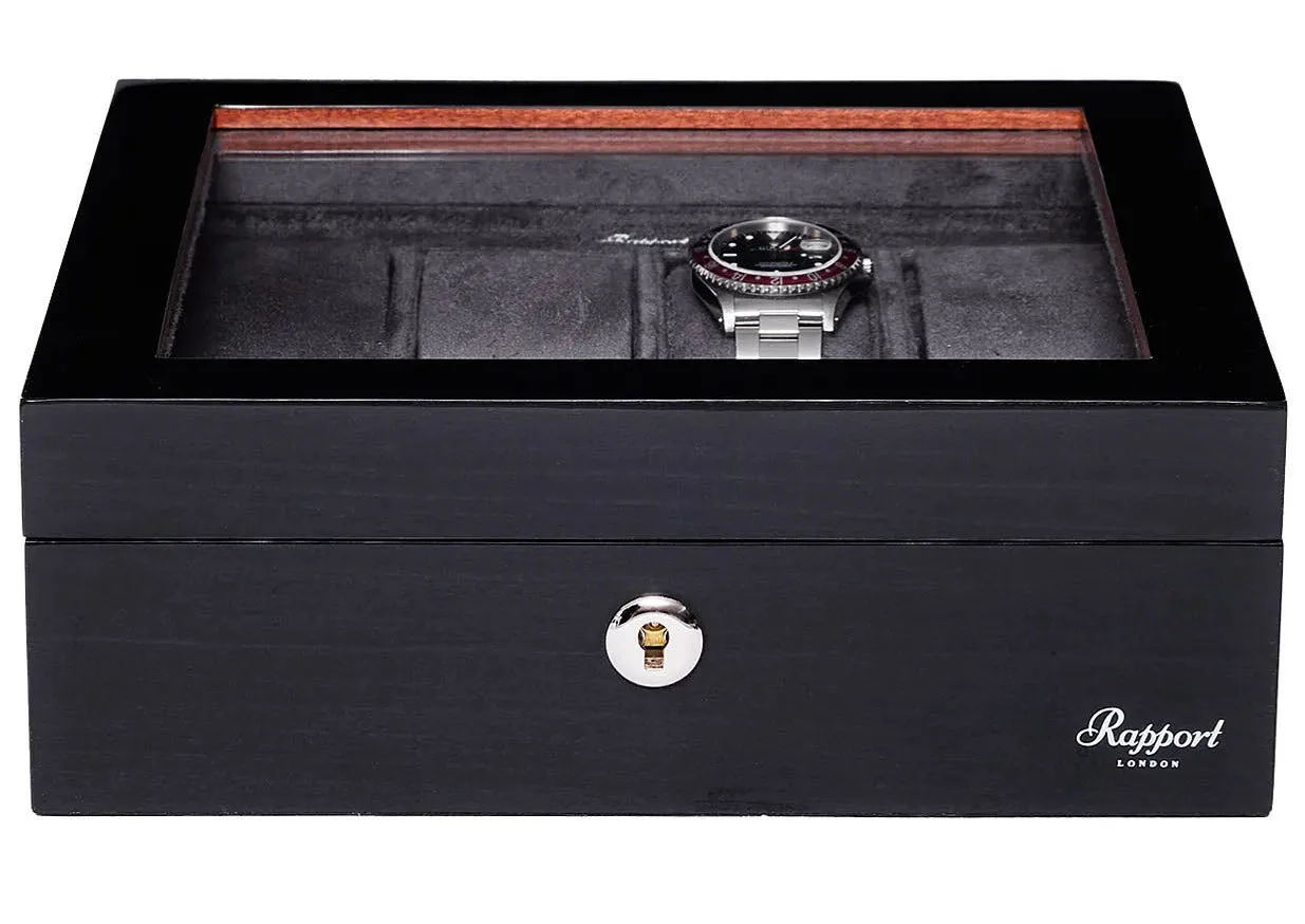 Rapport Watch Box Optic 8 Black sold by Jura Watches product image thumbnail 2