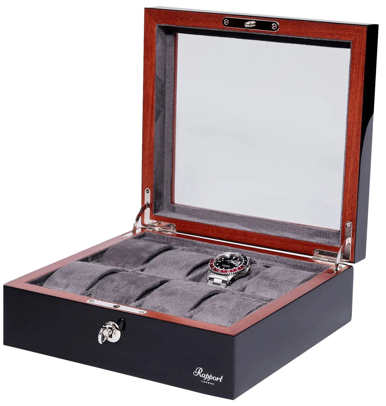 Rapport Watch Box Optic 8 Black sold by Jura Watches product image thumbnail 3