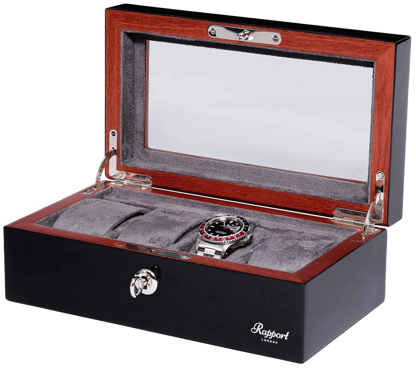 Rapport Watch Box Optic 4 Black sold by Jura Watches product image thumbnail 3