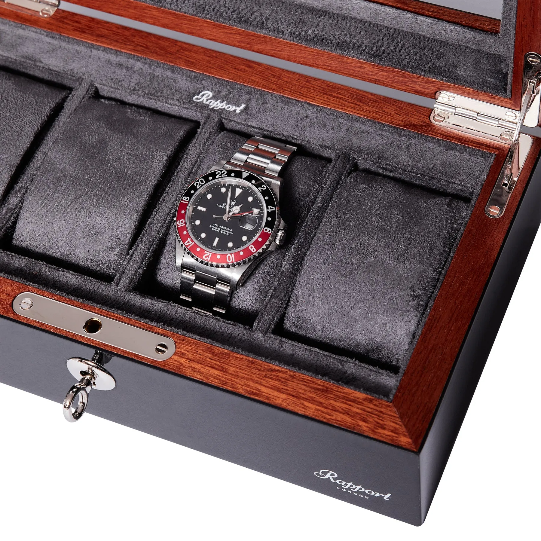 Rapport Watch Box Optic 4 Black sold by Jura Watches product image thumbnail 5