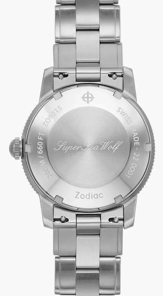 Zodiac Super Sea Wolf Skin Mens Watch sold by Jura Watches product image thumbnail 2