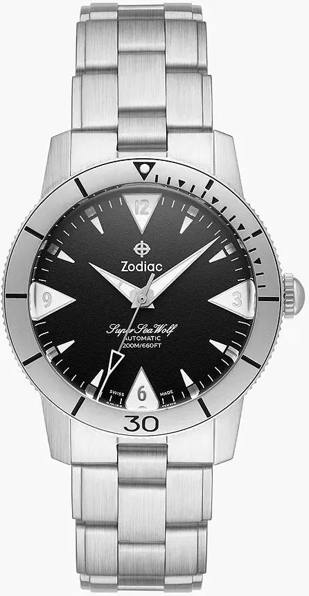 Zodiac Super Sea Wolf Skin Mens Watch sold by Jura Watches