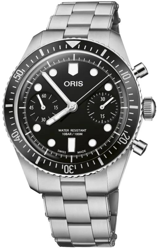Oris Divers Sixty Five Chronograph Bracelet Watch made by Oris