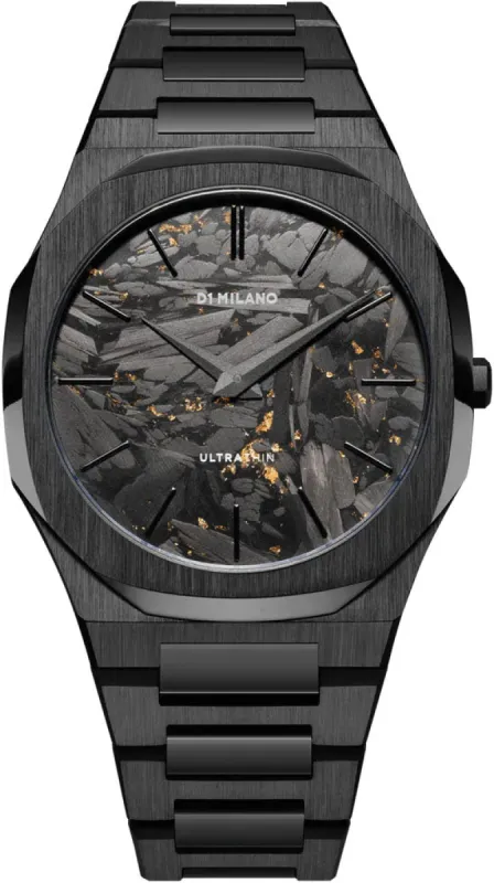 D1 Milano Ultra Thin DLC Watch sold by Jura Watches