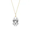 Faberge Heritage 18ct Gold White Enamel Locket with Seal Surprise sold by Jura Watches