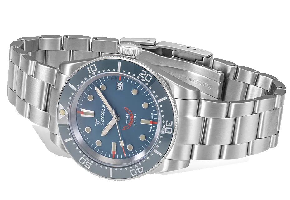 Squale 1545 Grey Bracelet Watch sold by Jura Watches product image thumbnail 3