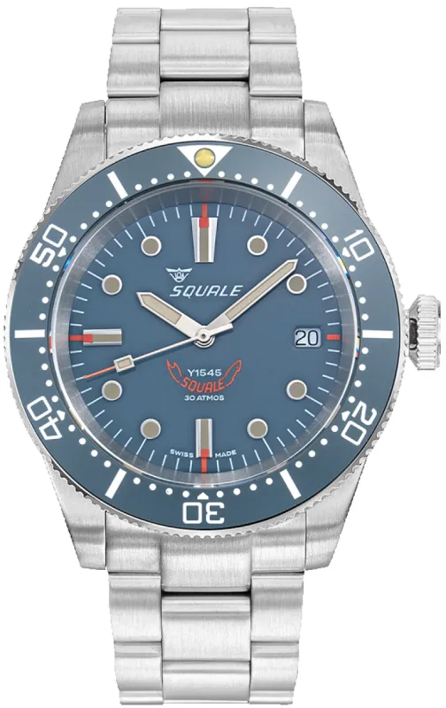 Squale 1545 Grey Bracelet Watch sold by Jura Watches