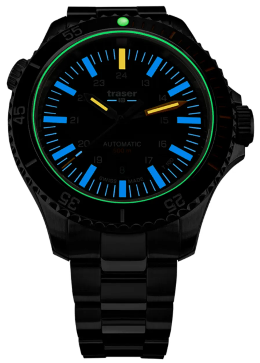 Traser H3 P67 Diver Automatic T100 Grey Bracelet Watch sold by Jura Watches product image thumbnail 3