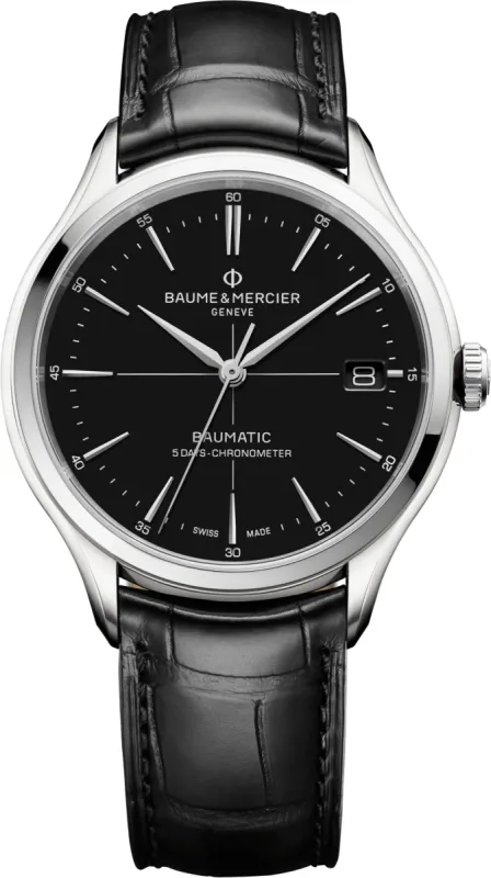 Baume et Mercier Clifton Baumatic Watch sold by Jura Watches