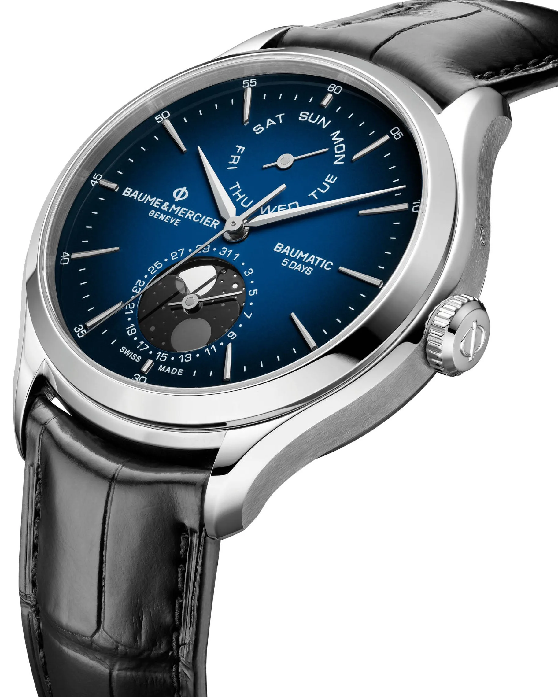 Baume et Mercier Clifton Baumatic Watch sold by Jura Watches product image thumbnail 3