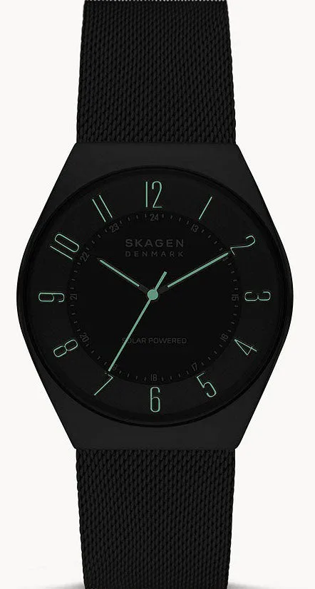 Skagen Grenen Solar Charcoal Steel Mens sold by Jura Watches product image thumbnail 2