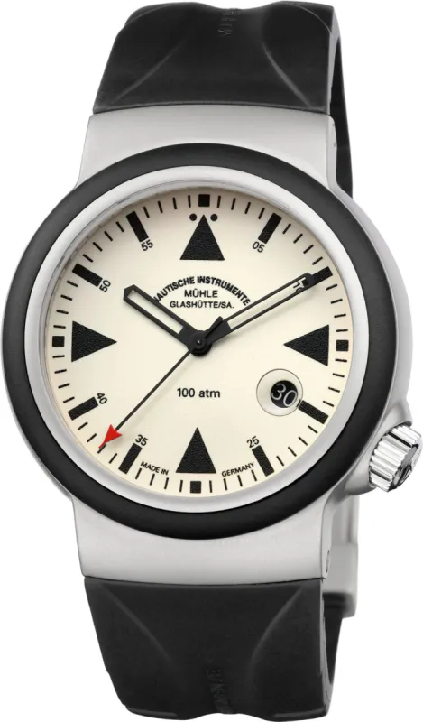 Muhle Glashutte S.A.R. Rescue Timer Red lumen Watch sold by Jura Watches