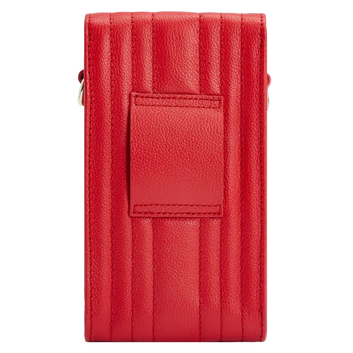 Wolf Mimi Collection Leather Red Phone Case with Wristlet and Lanyard sold by Jura Watches product image thumbnail 5