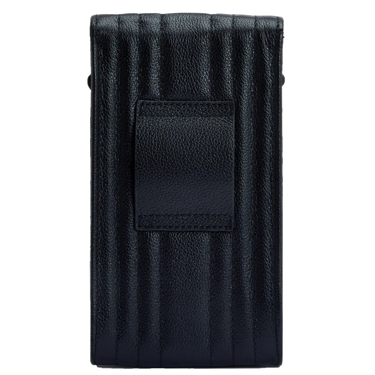 Wolf Mimi Collection Leather Black Phone Case with Wristlet and Lanyard sold by Jura Watches product image thumbnail 4