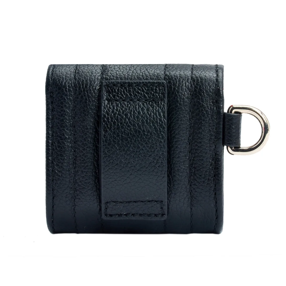 Wolf Mimi Collection Leather Black Earpods Case with Wristlet sold by Jura Watches product image thumbnail 3