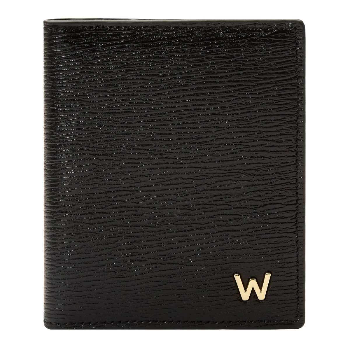 Wolf W Collection Leather Black ID Card Case sold by Jura Watches
