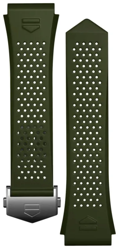 TAG Heuer Strap Rubber Khaki sold by Jura Watches