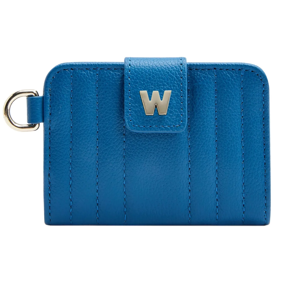 WOLF Mimi Collection Leather Blue Credit Card Holder with Wristlet sold by Jura Watches product image thumbnail 2