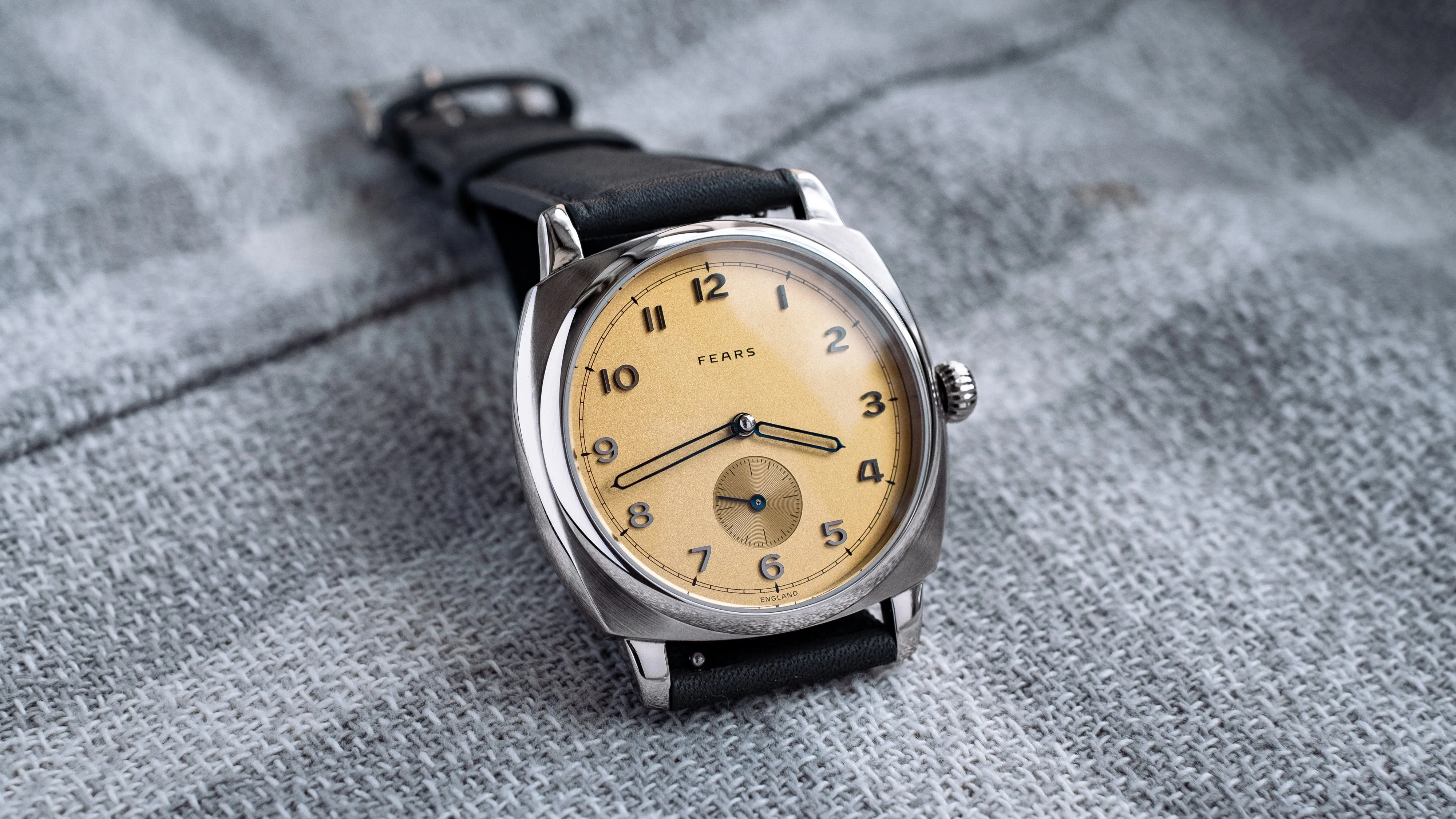 Fears Brunswick 38 Champagne Watch sold by Jura Watches product image thumbnail 5