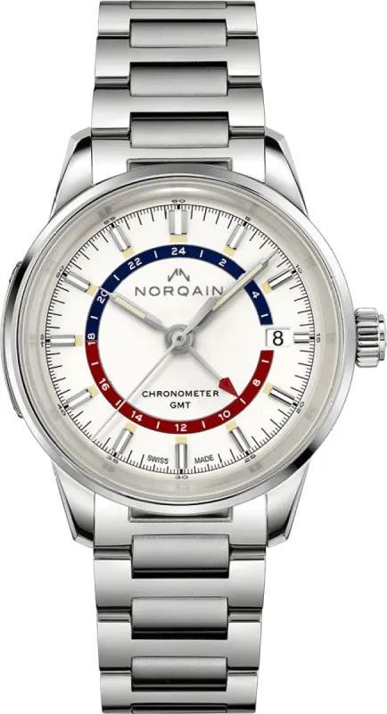 Norqain Freedom 60 GMT Watch made by Jura Watches