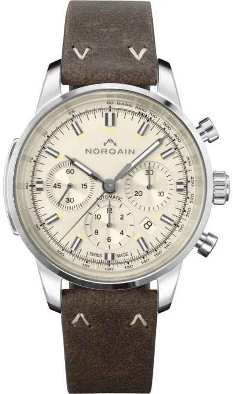 Norqain Freedom 60 Chrono Watch made by Jura Watches