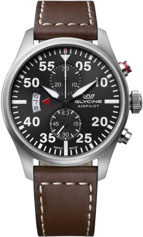 Glycine Airpilot Chrono 44 Watch sold by Jura Watches
