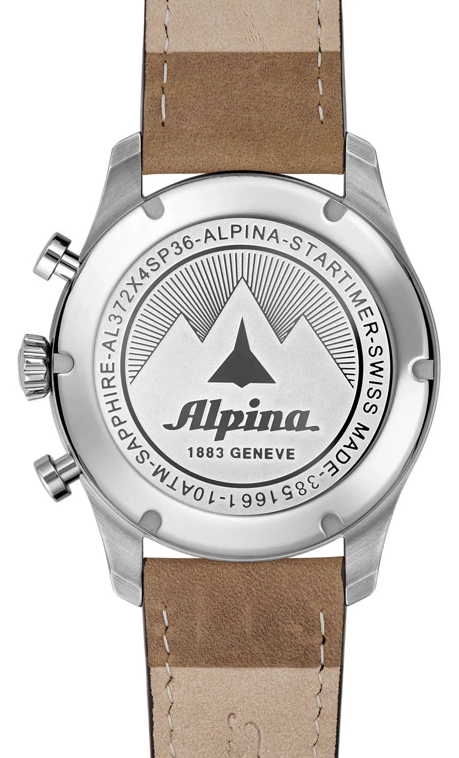 Alpina Startimer Pilot Quartz Chronograph Petroleum Blue Watch sold by Jura Watches product image thumbnail 2