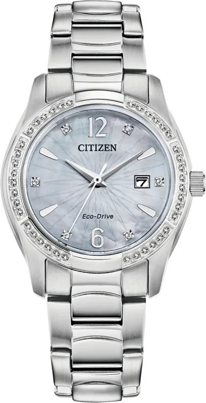 Citizen Silhouette Crystal Eco Drive Ladies Watch sold by Jura Watches