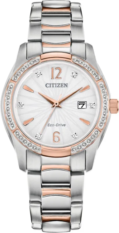 Citizen Silhouette Crystal Eco Drive Ladies Watch sold by Jura Watches