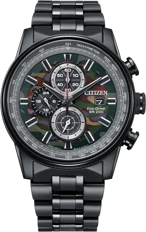 Citizen Navihawk Chronograph Eco Drive Mens Watch sold by Jura Watches
