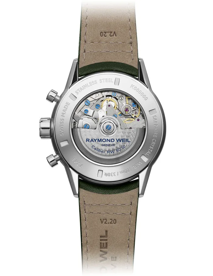 Raymond Weil Freelancer Green Mens sold by Jura Watches product image thumbnail 2