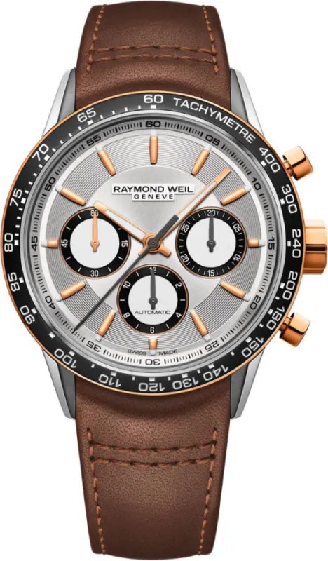 Raymond Weil Freelancer Bi Colour Mens Watch made by Raymond Weil