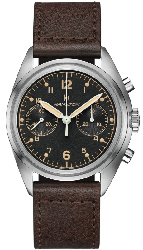 Hamilton Khaki Aviation Pilot Pioneer Chronograph sold by Jura Watches
