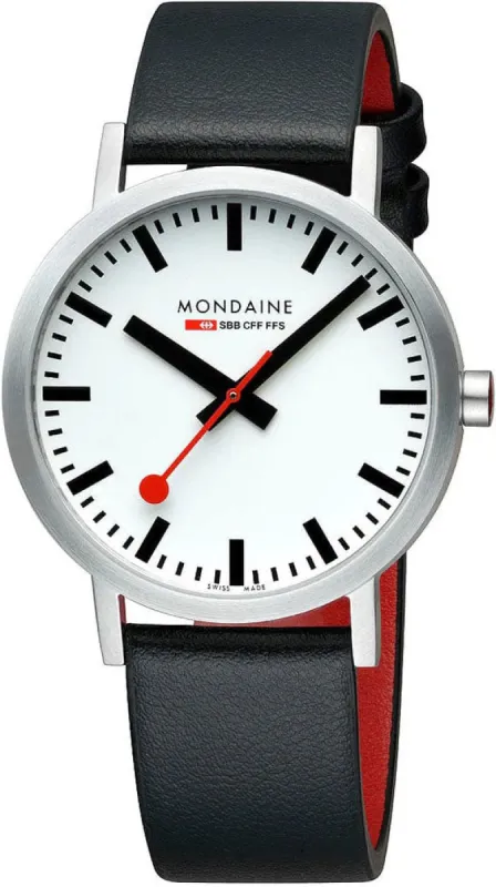 Mondaine Classic White Watch sold by Jura Watches