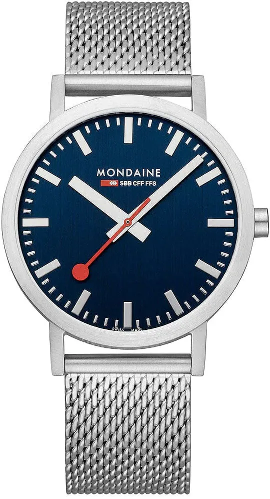 Mondaine Classic Deepest Blue Special Edition Watch sold by Jura Watches product image thumbnail 2