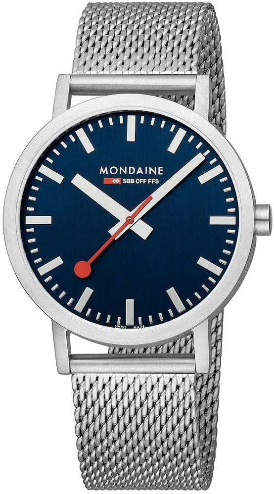 Mondaine Classic Deepest Blue Special Edition Watch sold by Jura Watches