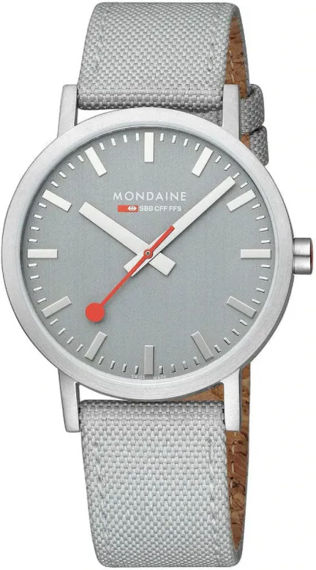 Mondaine Classic Good Grey Watch sold by Jura Watches