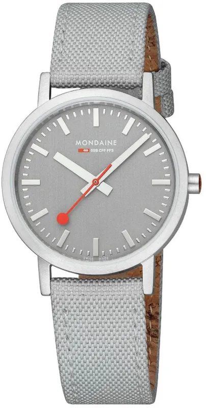 Mondaine Classic Good Grey Watch sold by Jura Watches