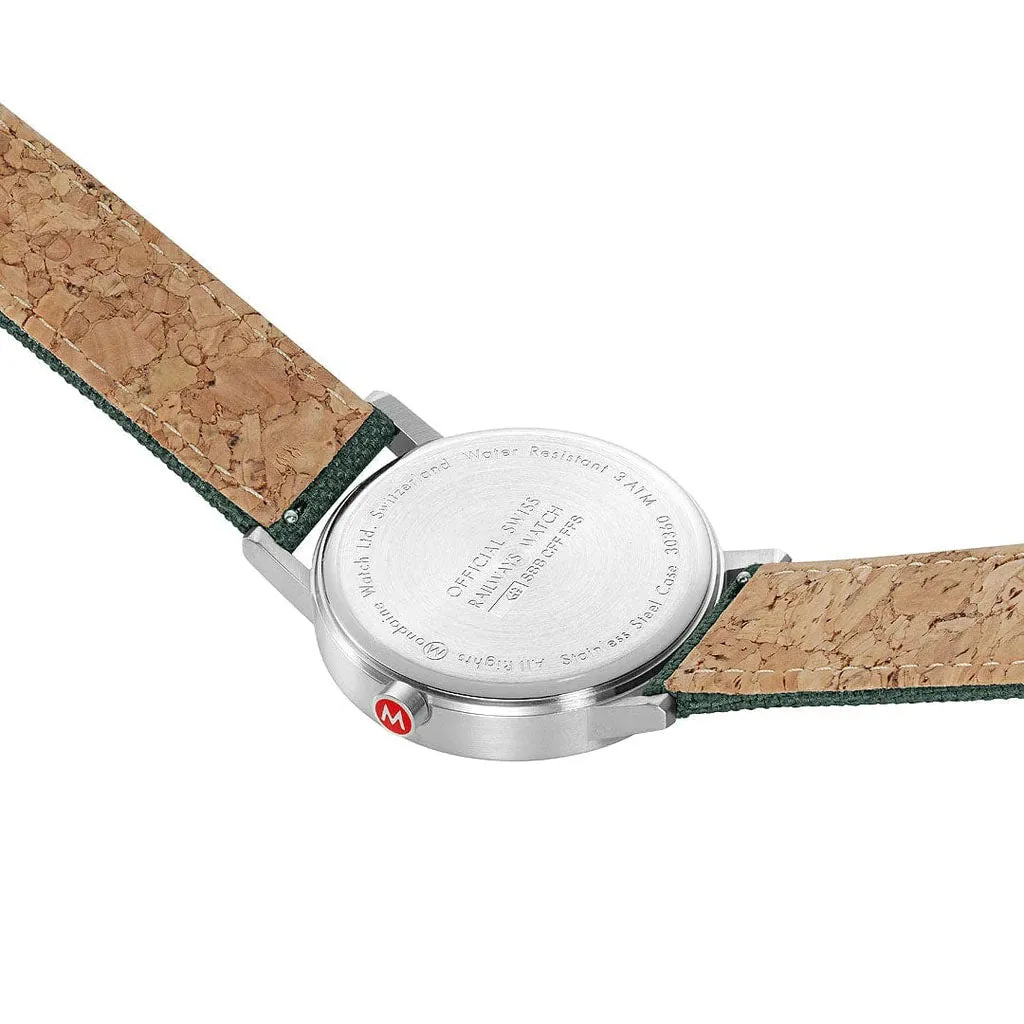 Mondaine Classic Park Green Watch sold by Jura Watches product image thumbnail 3
