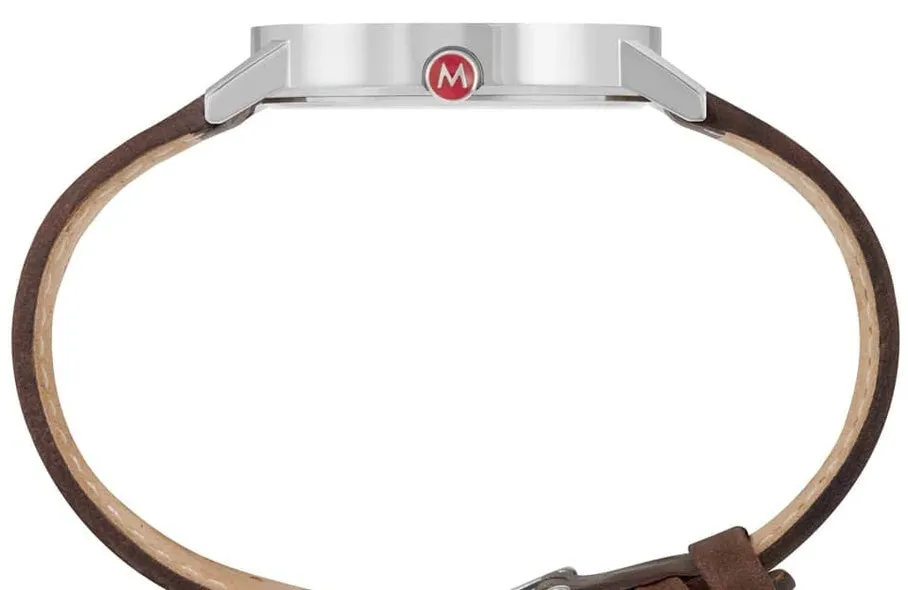 Mondaine Classic Vegan Grape Leather Watch sold by Jura Watches product image thumbnail 2